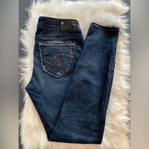 Silver Jeans Blue Skinny Denim